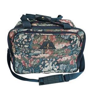 Atlantic Floral Tapestry Carry On Travel Bag Overnight Duffle 12x16x8